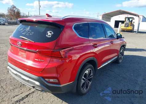 2020 Hyundai Santa Fe Limited 2.0T z USA, uszkodzony, nr VIN 5NMS5CAA9LH290665